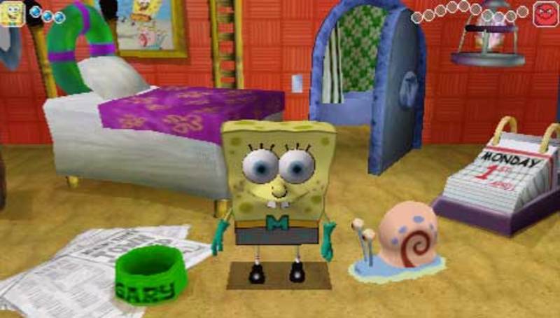 Spongebob Square Pants: The Yellow Avenger on PSP