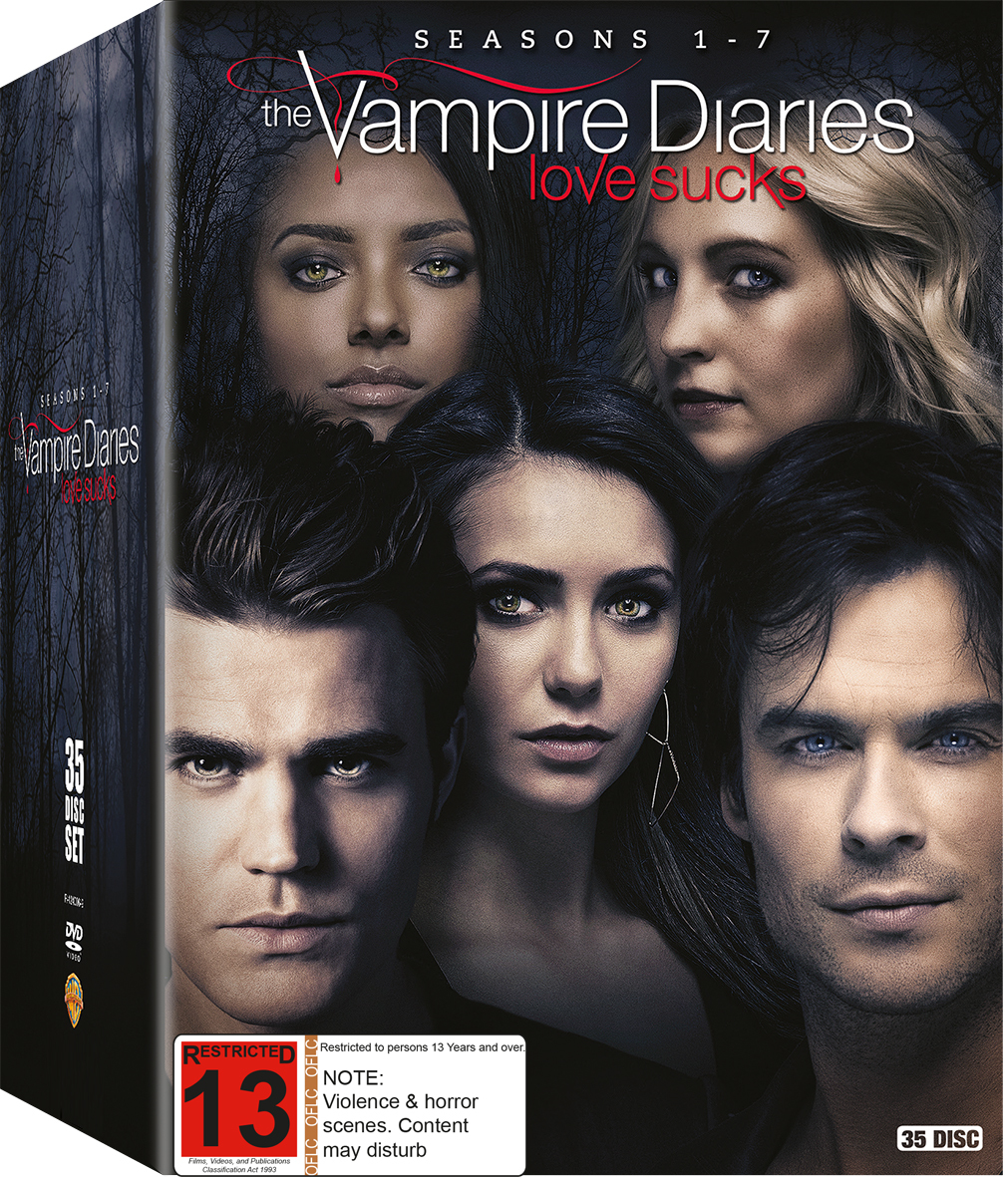 Vampire diaries dvd box set best sale