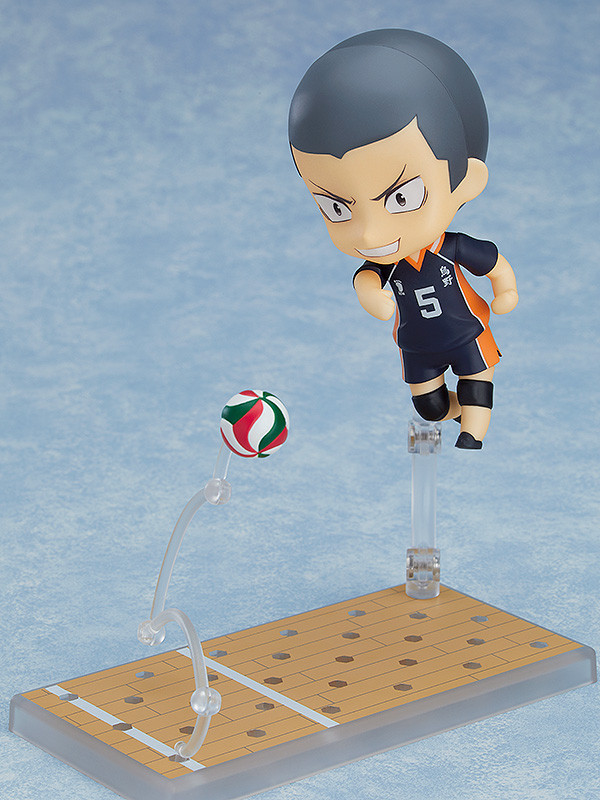 Haikyu!! Ryunosuke Tanaka (Deluxe) - Nendoroid Figure image