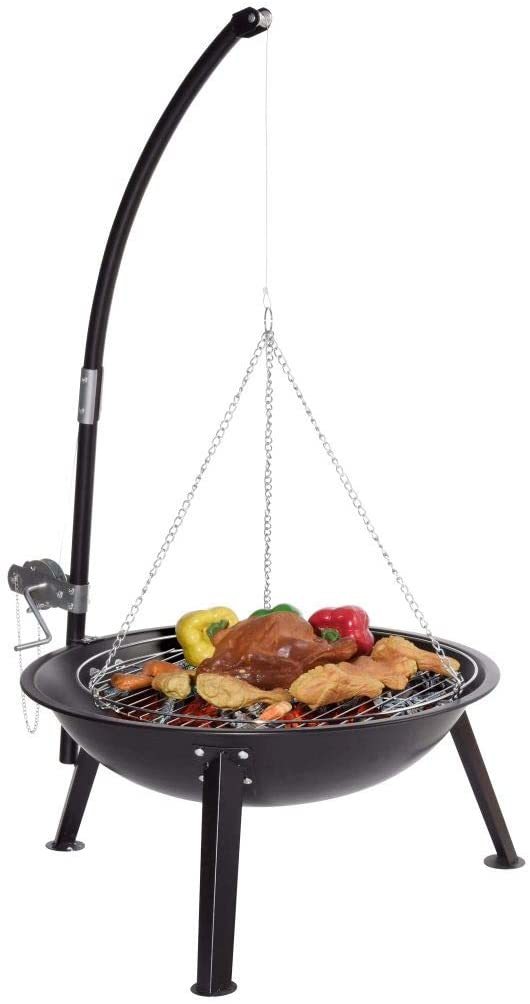 portable tripod fire pit