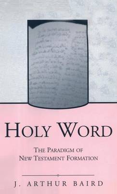 Holy Word by J.Arthur Baird image