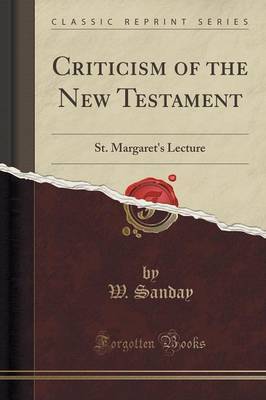 Criticism of the New Testament image