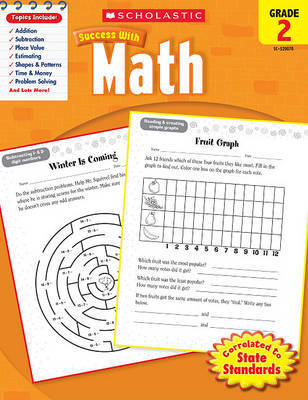 Scholastic Success with Math: Grade 2 Workbook image