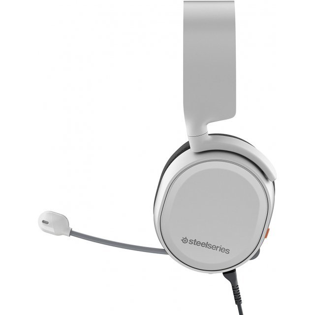 SteelSeries Arctis 3 Wired Gaming Headset (White) for PC image