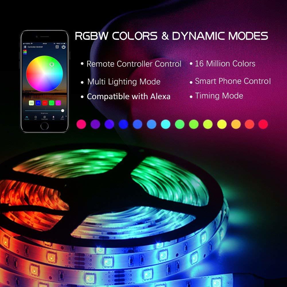 WiFi Wireless Smart Phone Controlled Light Strip - 5 Meters image