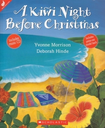 A Kiwi Night Before Christmas (Book and CD) by Yvonne Morrison image