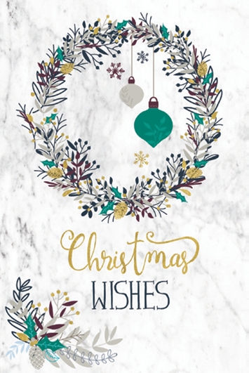 Boxed Christmas Cards - Formal Pack of 10 image