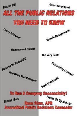All the Public Relations You Need to Know to Run a Company Successfully! by Dean Sims image