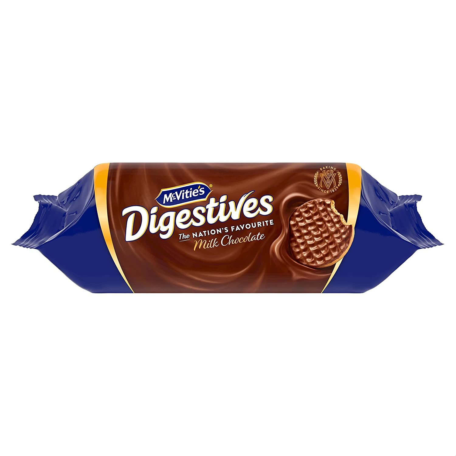 McVities Digestives Milk Chocolate 266g (12 Pack) at Mighty Ape NZ