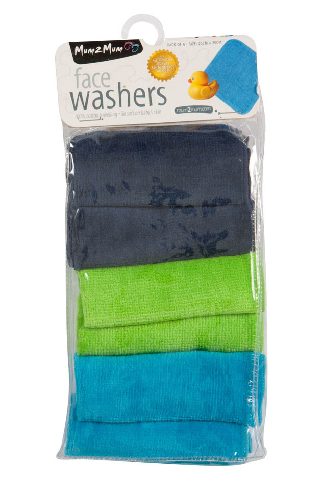 Mum 2 Mum Face Washers - Neutral Pack image