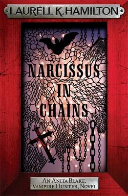 Narcissus in Chains (Anita Blake # 10) (red frame) by Laurell K. Hamilton image