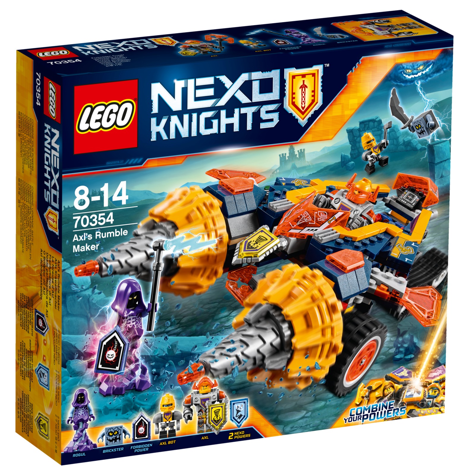 LEGO Nexo Knights: Axl's Rumble Maker (70354) image