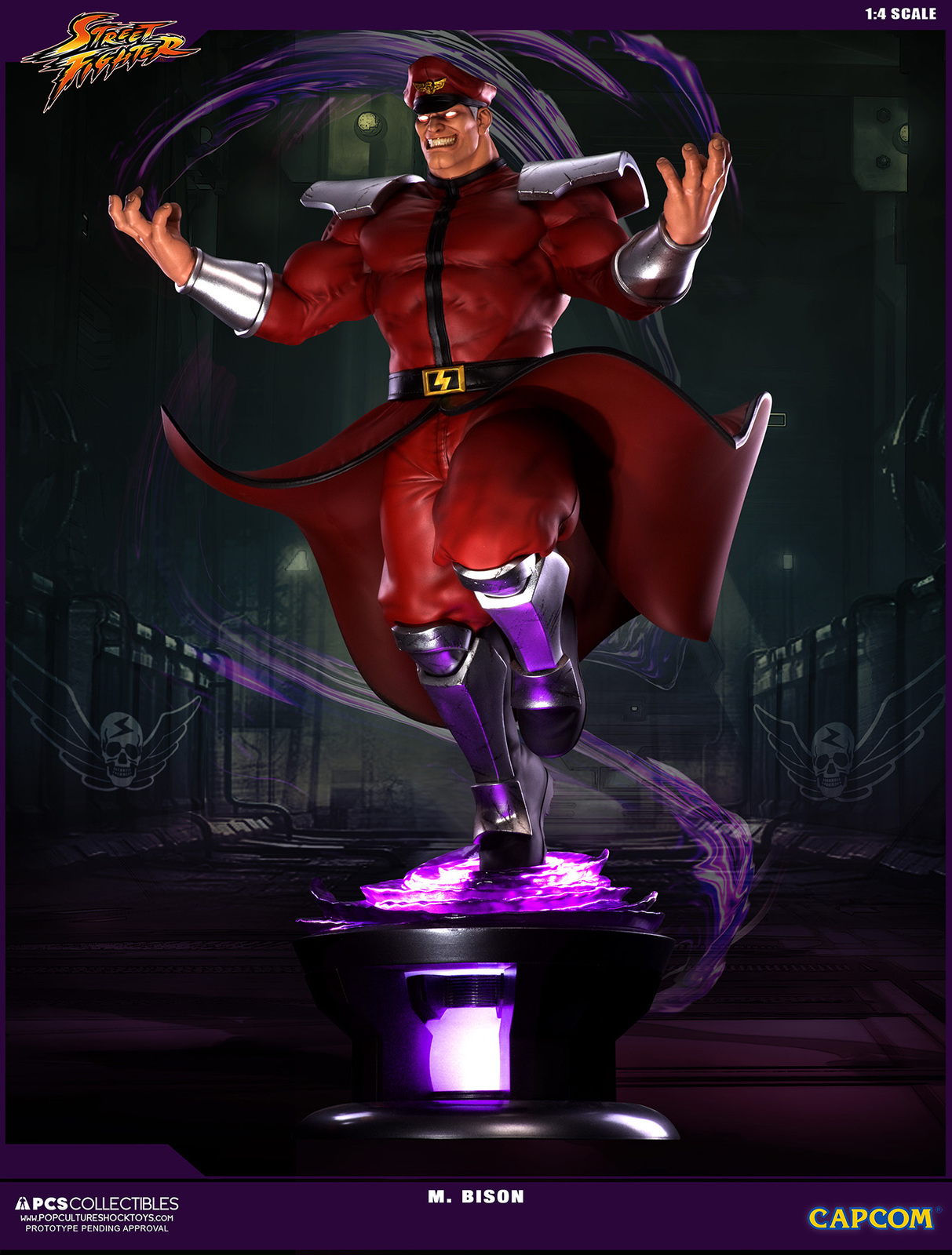 Streetfighter V - M Bison 1:4 Scale Statue image