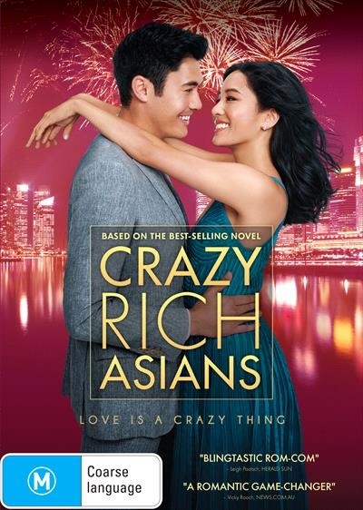 Crazy Rich Asians on DVD image
