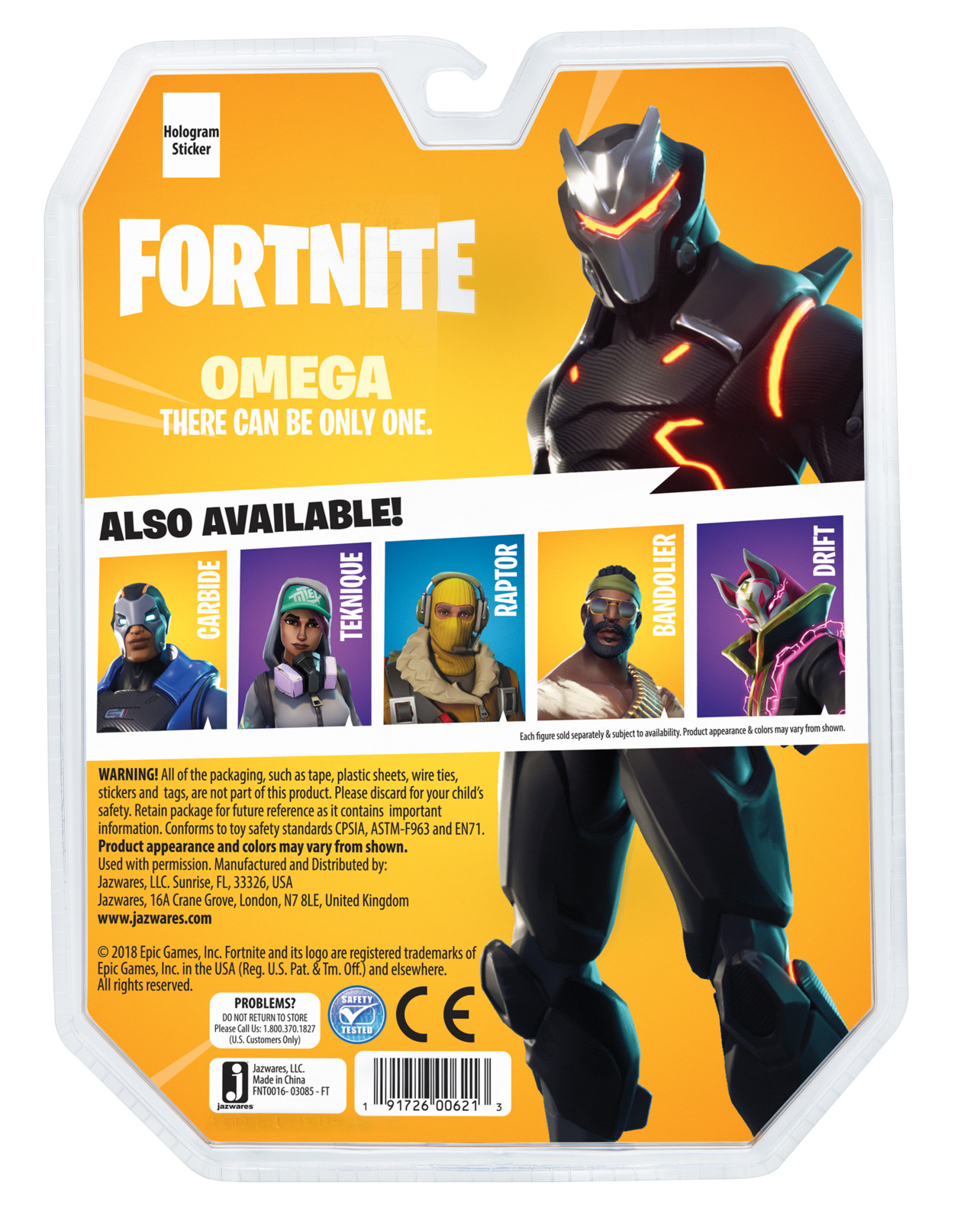 Fortnite: Omega - 4" Deluxe Figure Pack