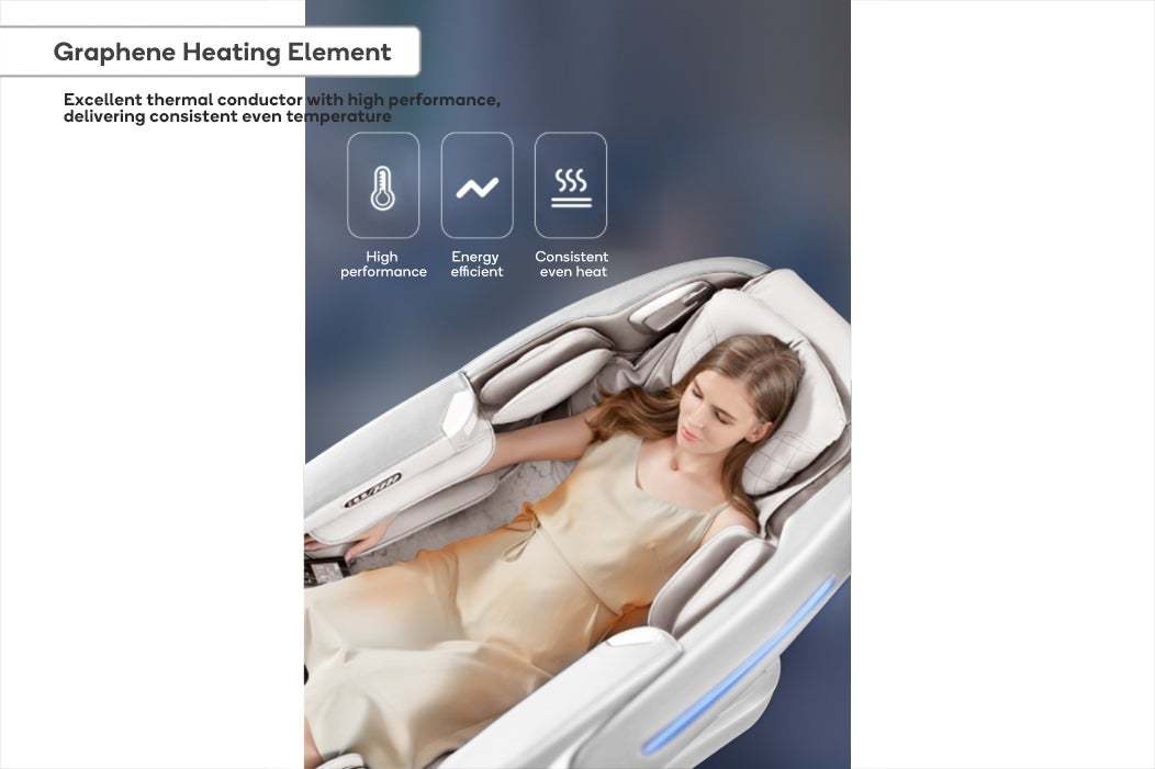 Kogan S63 ZeroGravity SLTrack Heated Shiatsu Massage Recliner Chair