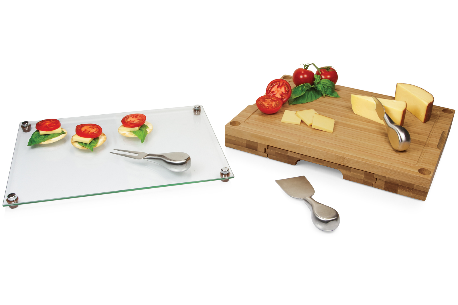 Toscana: Concerto Cheese Board & Knives Set