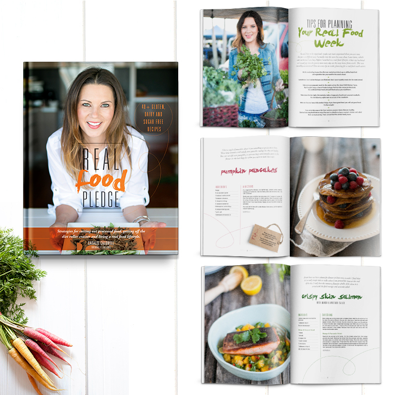 Real Food Pledge by Caralee Caldwell image