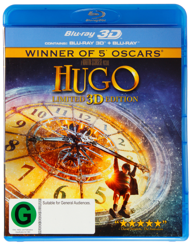 Hugo 3D Bluray, 3D Bluray Buy Now at Mighty Ape NZ