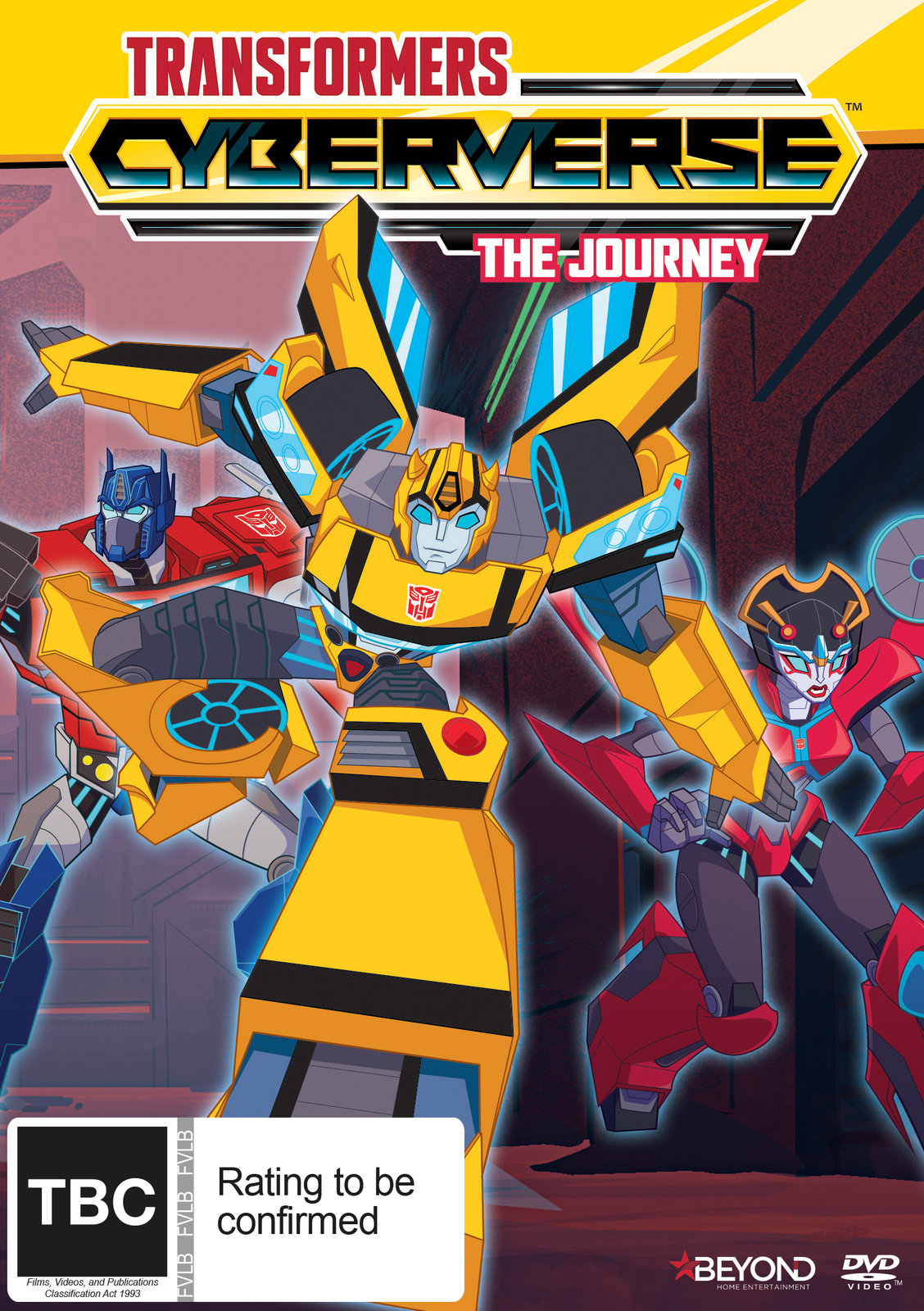 Transformers Cyberverse: The Journey on DVD image