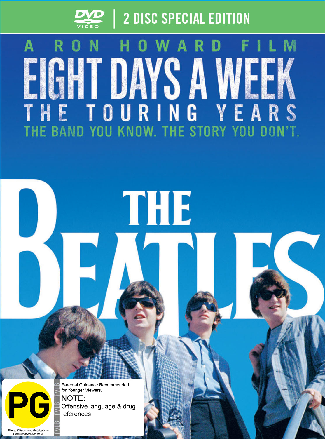 The Beatles: Eight Days a Week - The Touring Years (Deluxe DigiBook Edition) on DVD image