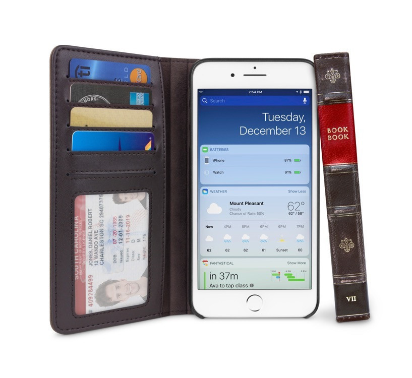 Twelve South BookBook for iPhone 6/6S/7 Plus (Black) image