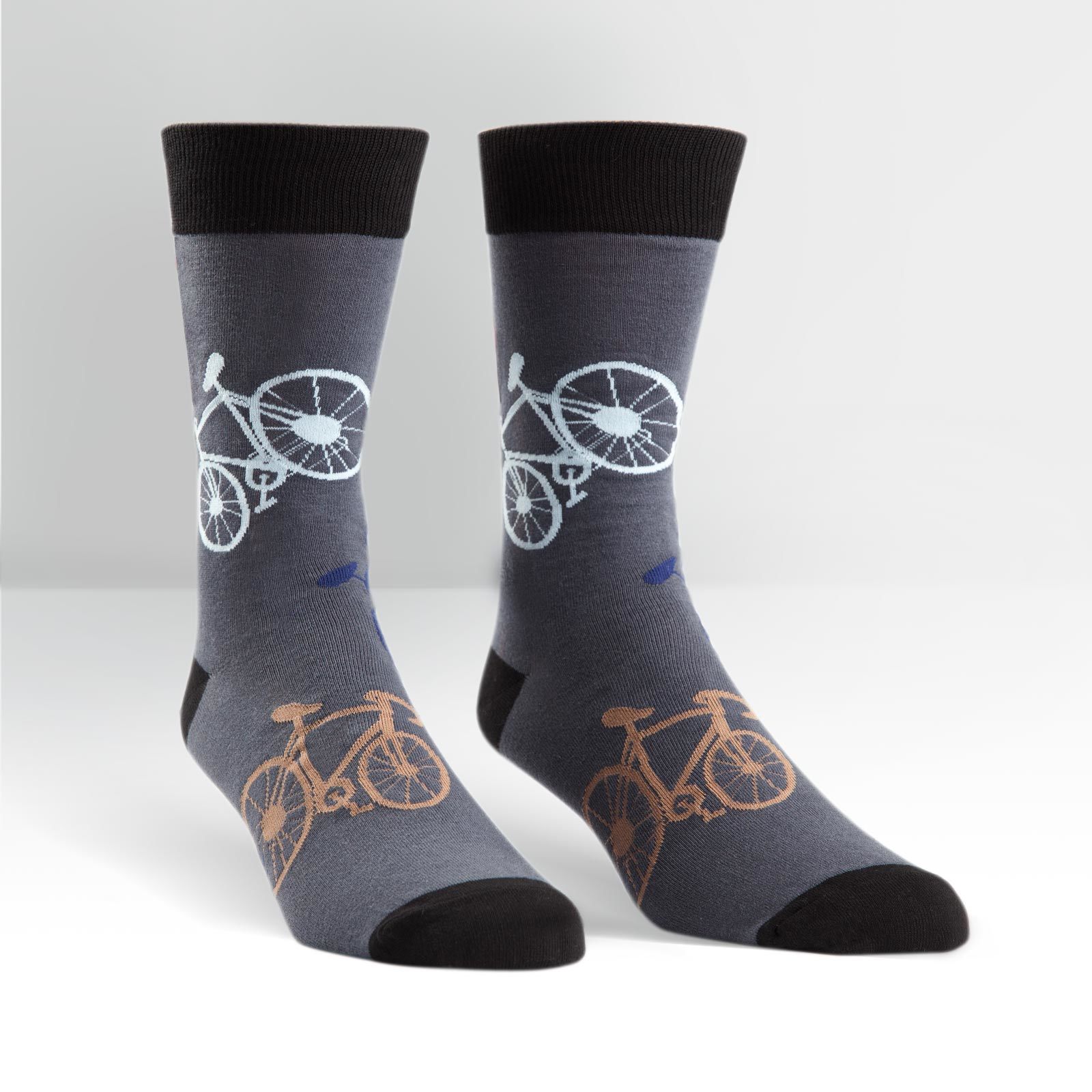 SOCK it to Me: Men's - Large Bikes Crew Socks image