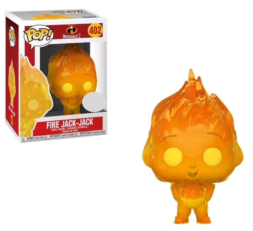 Incredibles 2 - Fire Jack-Jack Pop! Vinyl Figure image