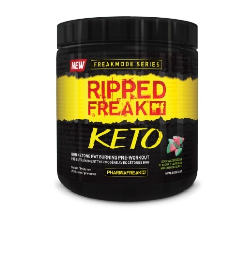 Ripped Freak Keto Pre-Workout - Sour Watermelon (30 Serves) image