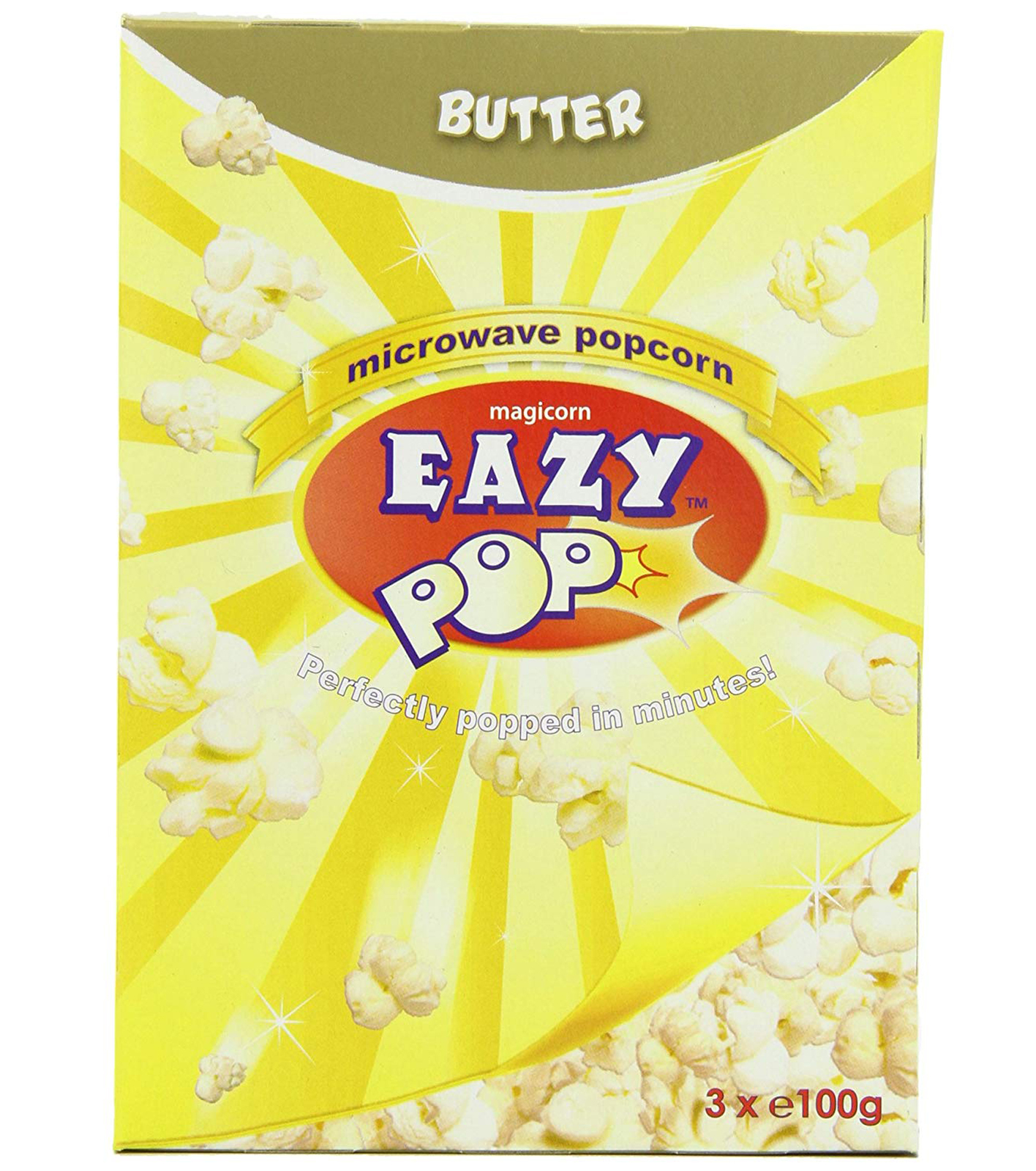 Eazypop Microwave Popcorn Butter (48 Pack) at Mighty Ape NZ