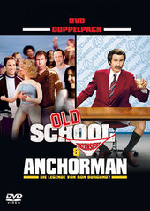 Old School / Anchorman - Comedy 2 Movie Pack (2 Disc Set) on DVD Old School / Anchorman - Comedy 2 Movie Pack (2 Disc Set) on DVD
