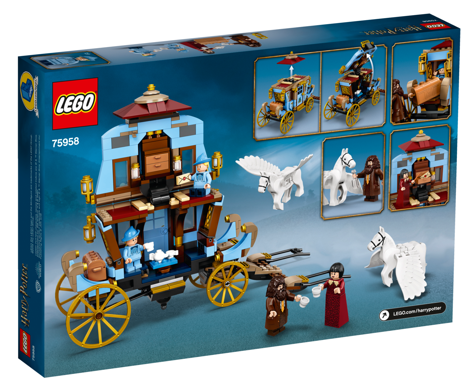 LEGO: Harry Potter - Beauxbatons' Carriage: Arrival at Hogwarts (75958) image
