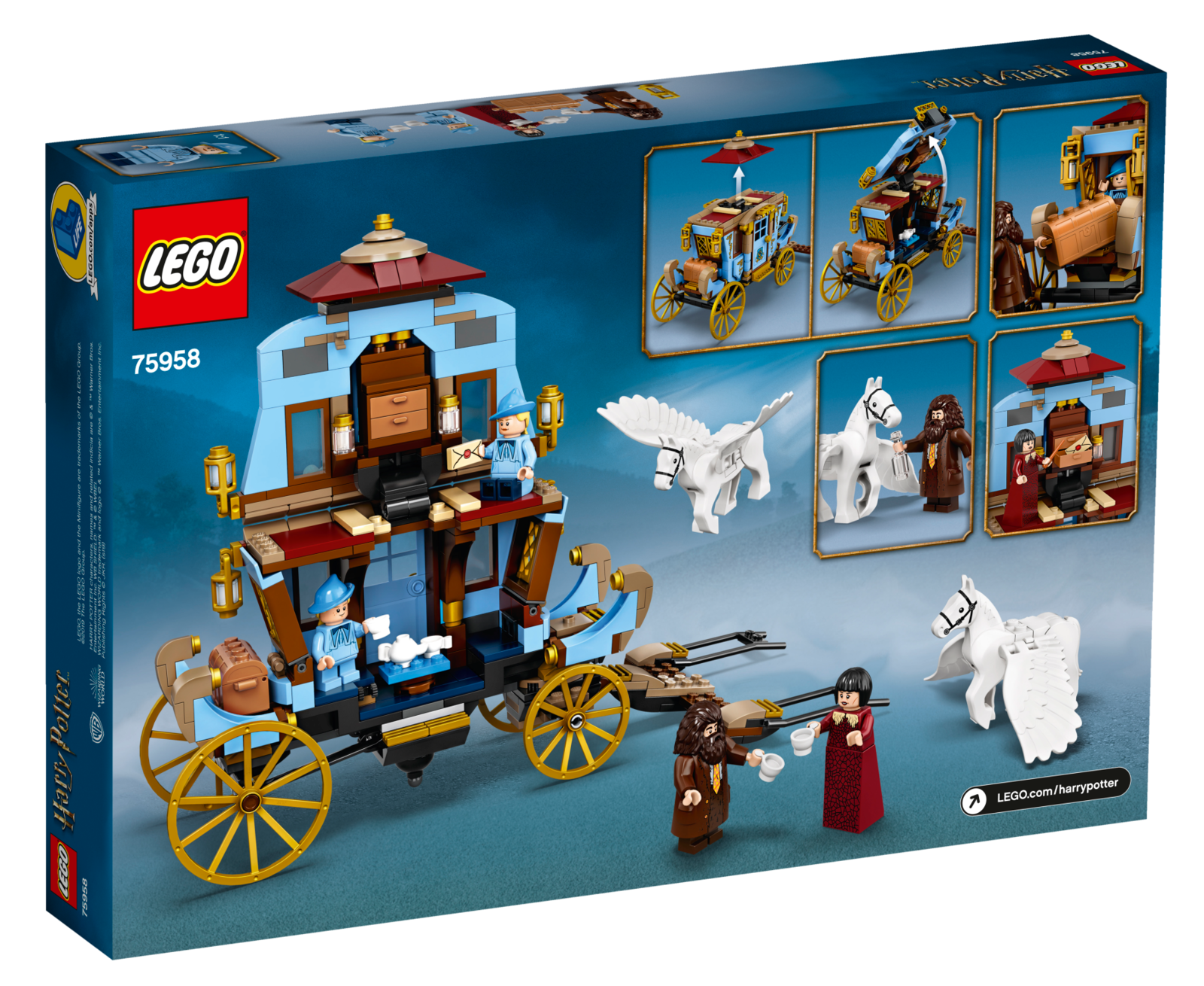 LEGO: Harry Potter - Beauxbatons' Carriage: Arrival at Hogwarts image