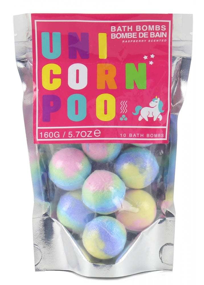 Unicorn Poo Bath Bombs image