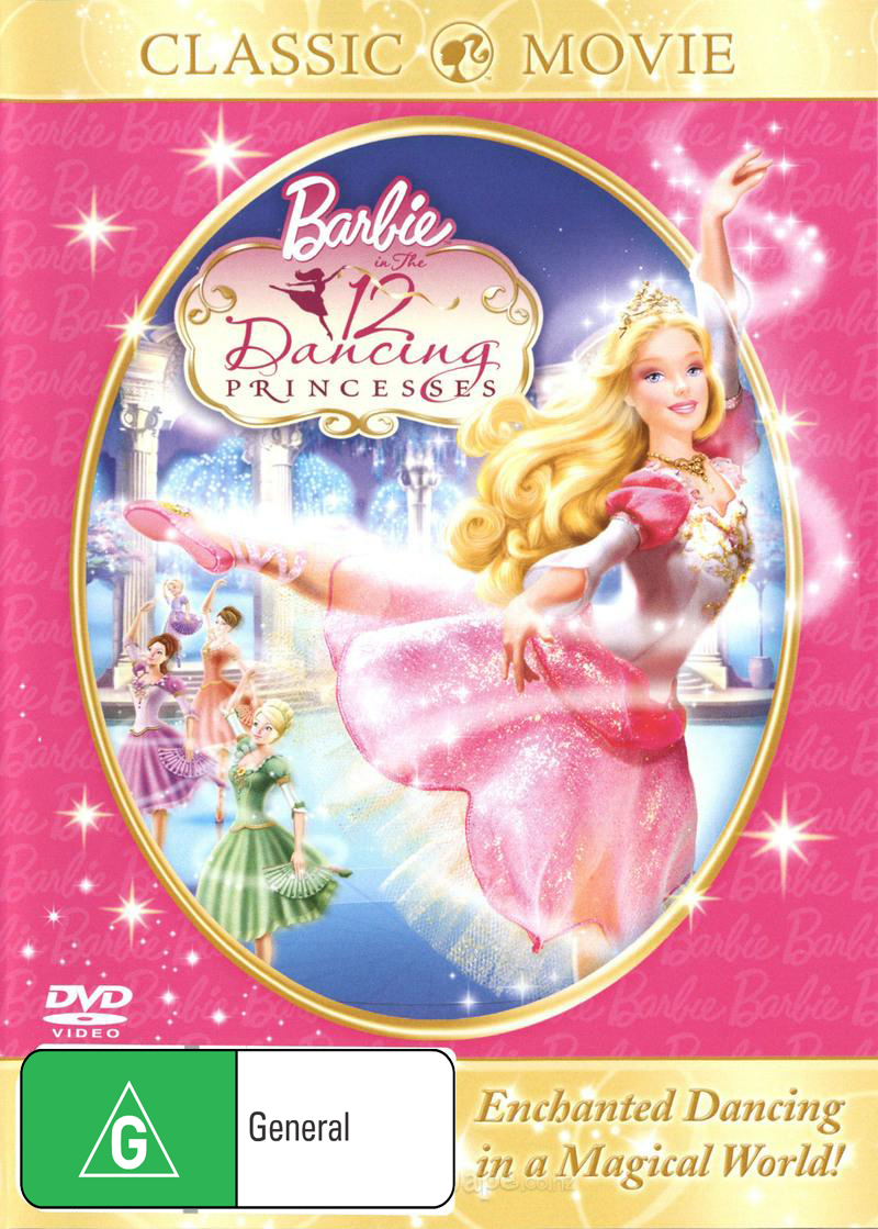 Barbie In The 12 Dancing Princesses on DVD