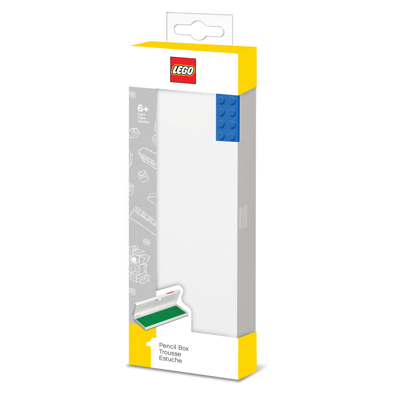 LEGO: Hard Pencil Box - Blue 8 Plate image