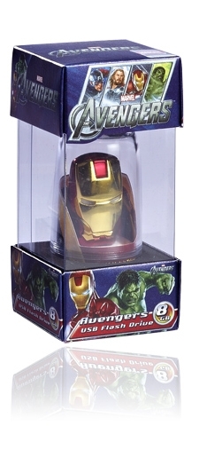 Marvel Avengers 8GB USB Flash Drive - Ironman image