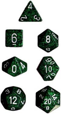 Chessex Speckled Polyhedral Dice Set - Recon image