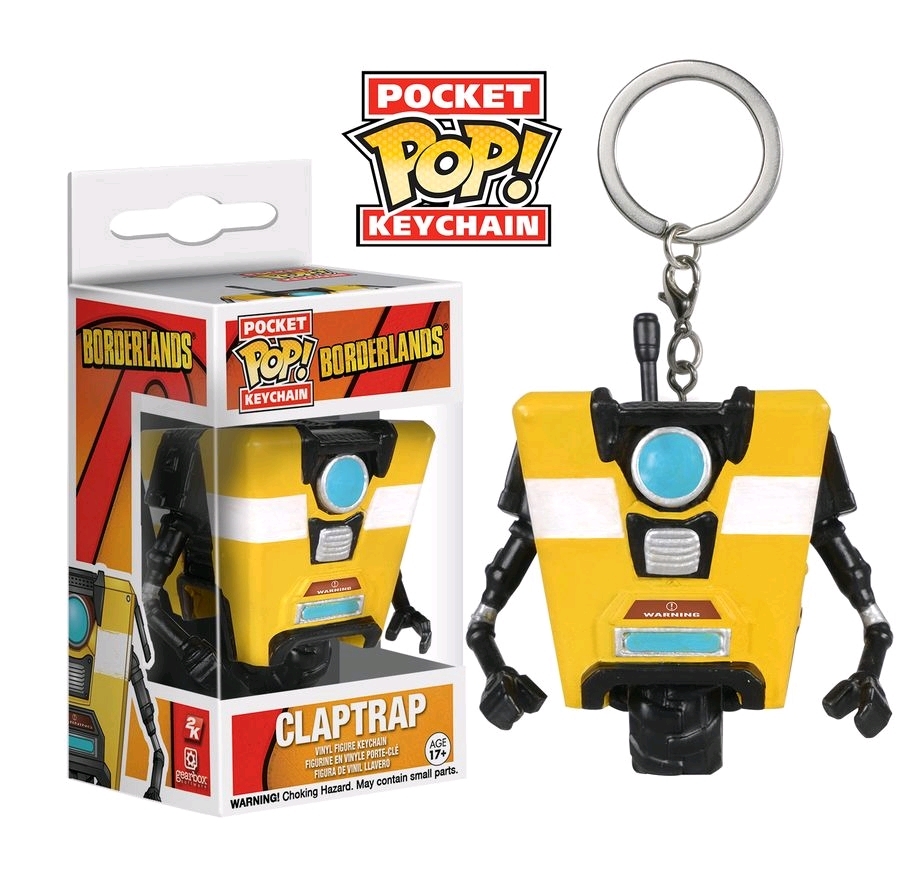 Borderlands: Claptrap - Pocket Pop! Key Chain image