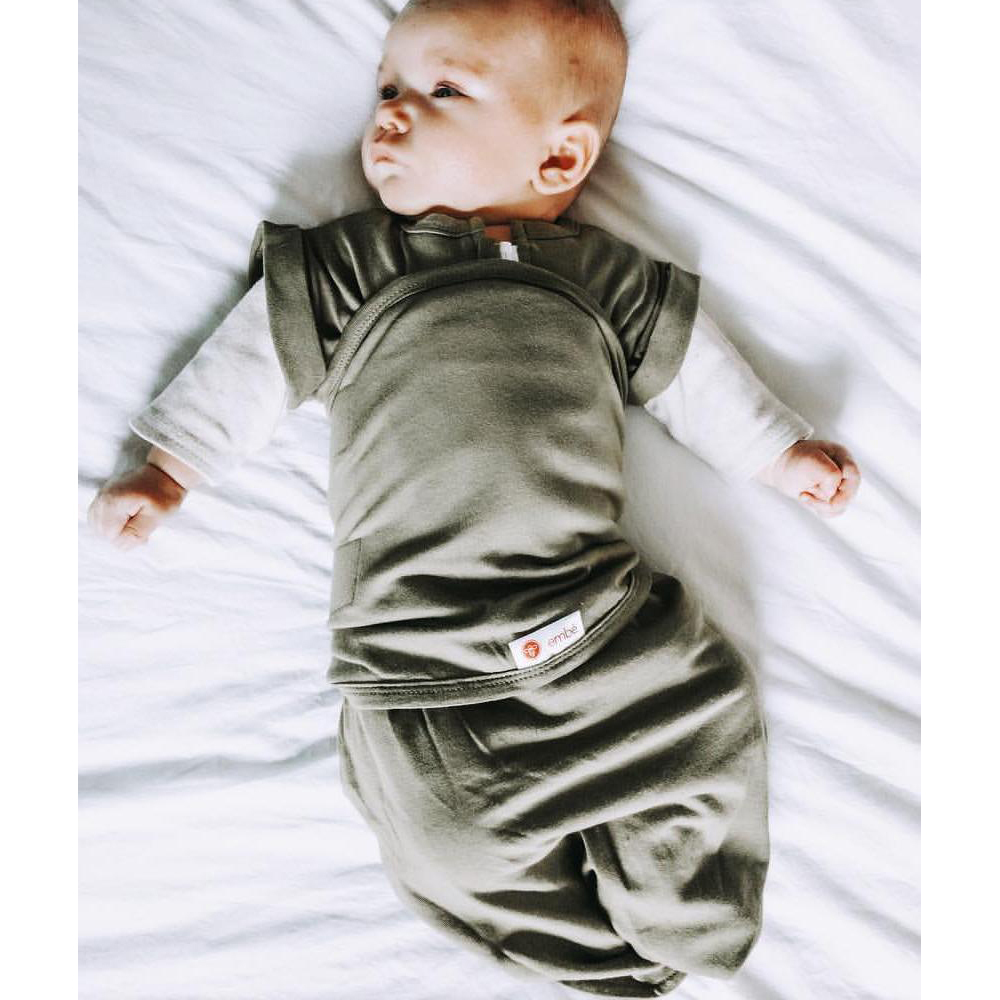 Embe Classic SwaddleOut - Olive Green (3-6 months) image