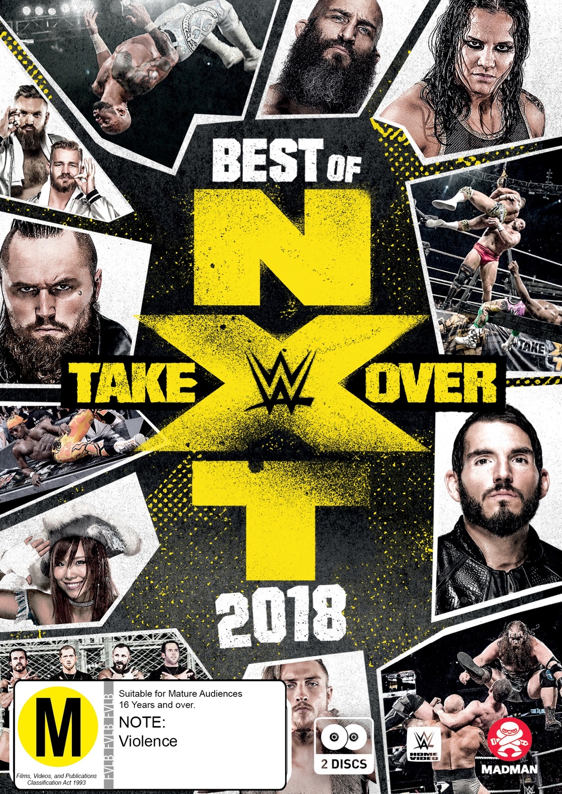 WWE: Best of NXT Takeover 2018 on DVD image