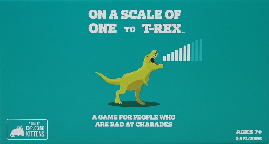 On A Scale of One to T-Rex image