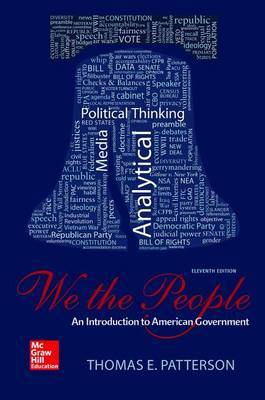 We the People with Connect Access Card by Thomas Patterson (HARVARD UNIVERSITY-CAMBRIDGE HARVARD UNIVERSITYCAMBRIDGE HARVARD UNIVERSITYCAMBRIDGE HARVARD UNIVERSITYCAMBRIDGE HARVARD UNIVERSITYC image