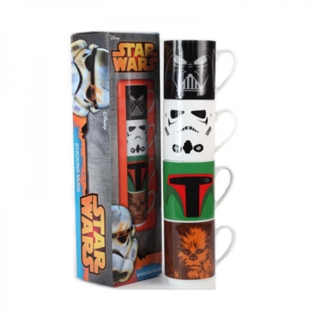 Star Wars: Stackable Mugs - Set of 4