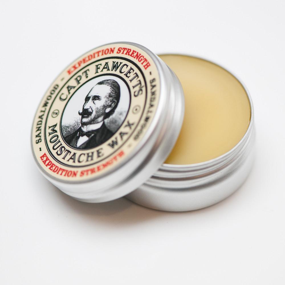 Captain Fawcett Moustache Wax - Expedition Strength (15ml) image