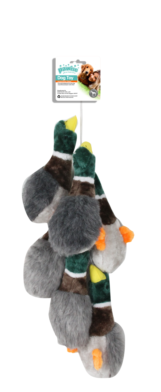 Pawise: Squeaky Duck - 30 cm image