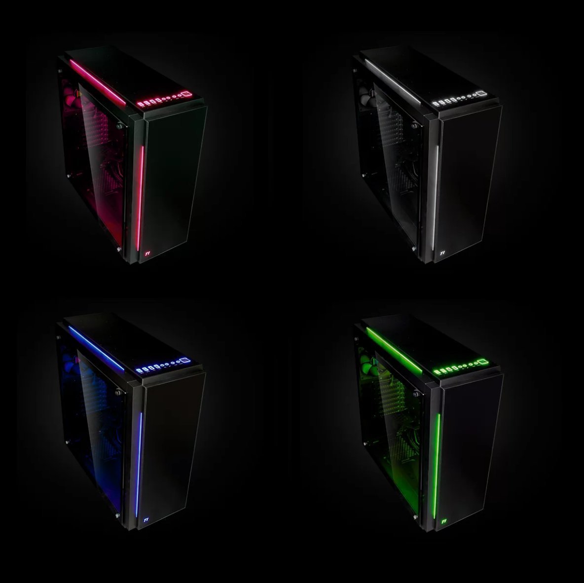 Thermaltake: Versa C23 Tempered Glass RGB Edition Mid-Tower Chassis image