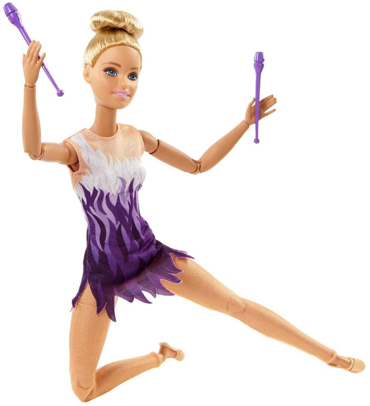 Barbie: Made to Move - Rhythmic Gymnast Doll (Blond) image