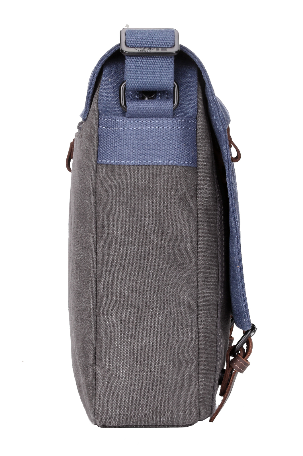 Troop London: Stockholm Satchel - Blue/Grey image