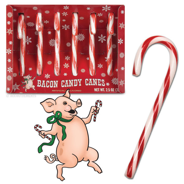 Bacon Candy Canes image